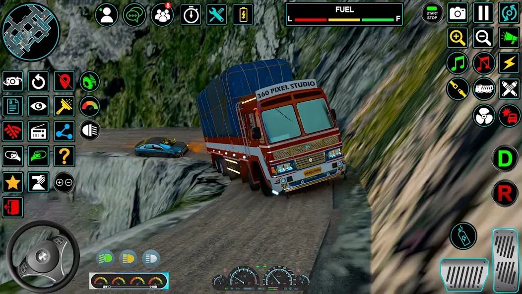 Скачать Indian Truck Offroad Cargo Sim на Android — Безлимитные деньги и открыты все уровни — скриншот 1 Скачать Indian Truck Offroad Cargo Sim на Android — Безлимитные деньги и открыты все уровни — скриншот 1
