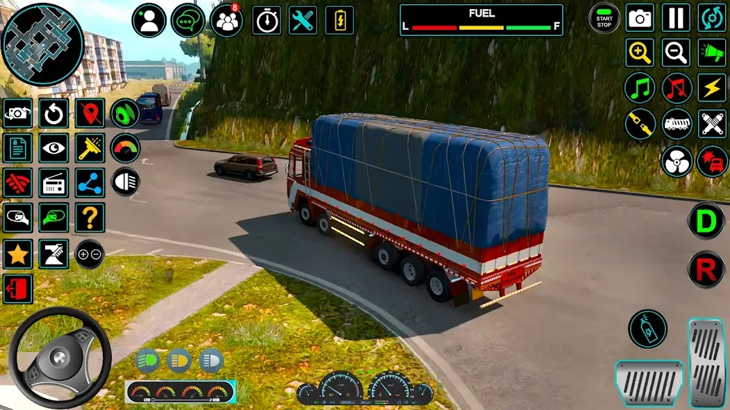Скачать Indian Truck Offroad Cargo Sim на Android — Безлимитные деньги и открыты все уровни — скриншот 2 Скачать Indian Truck Offroad Cargo Sim на Android — Безлимитные деньги и открыты все уровни — скриншот 2