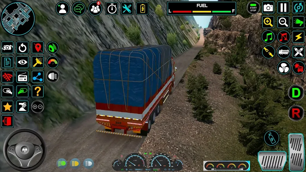 Скачать Indian Truck Offroad Cargo Sim на Android — Безлимитные деньги и открыты все уровни — скриншот 3 Скачать Indian Truck Offroad Cargo Sim на Android — Безлимитные деньги и открыты все уровни — скриншот 3
