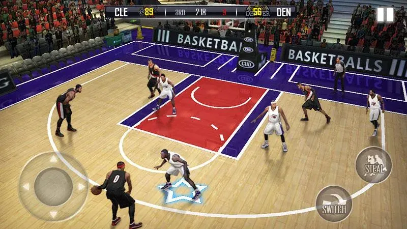 Скачать Fanatical Basketball (Мод: Безлимитные деньги и энергия) на Андроид — скриншот 1 Скачать Fanatical Basketball (Мод: Безлимитные деньги и энергия) на Андроид — скриншот 1