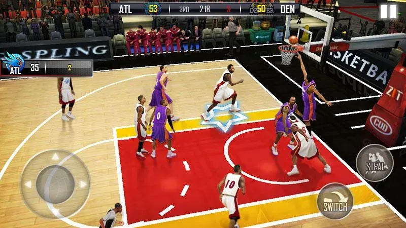 Скачать Fanatical Basketball (Мод: Безлимитные деньги и энергия) на Андроид — скриншот 2 Скачать Fanatical Basketball (Мод: Безлимитные деньги и энергия) на Андроид — скриншот 2
