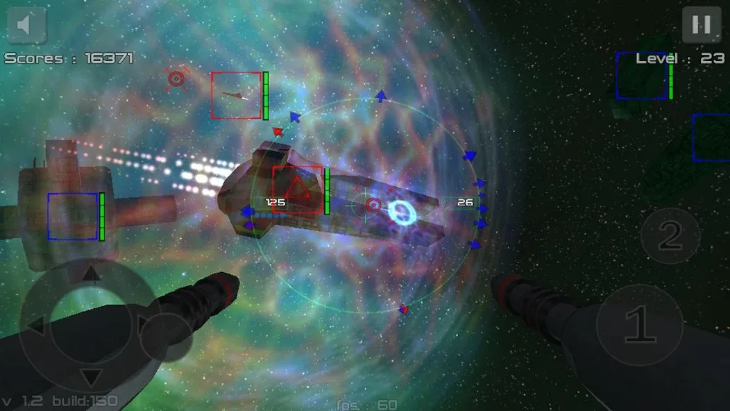 Скачать Gunner : Space Defender (Lite] на Андроид — Безлимитные патроны и здоровье — скриншот 4