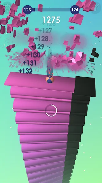 Скачать взлом Ball: Blast colorful bricks 3d на Андроид — Без рекламы и много жизней — скриншот 4 Скачать взлом Ball: Blast colorful bricks 3d на Андроид — Без рекламы и много жизней — скриншот 4