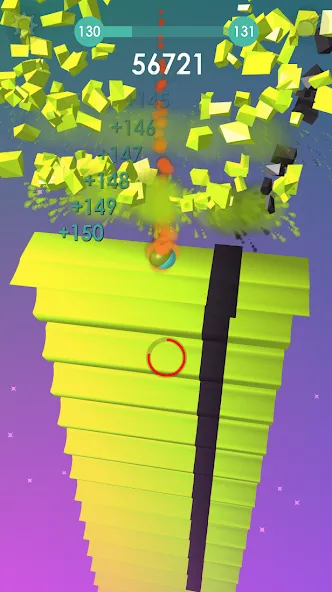 Скачать взлом Ball: Blast colorful bricks 3d на Андроид — Без рекламы и много жизней — скриншот 5 Скачать взлом Ball: Blast colorful bricks 3d на Андроид — Без рекламы и много жизней — скриншот 5