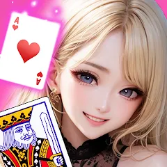 Sexy solitaire girls: ani card MOD APK на Android — Открыты все карты и девушки