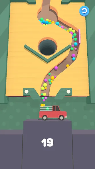 Sand Balls - Puzzle Game на Андроид — Безлимитные деньги и подсказки — скриншот 1
