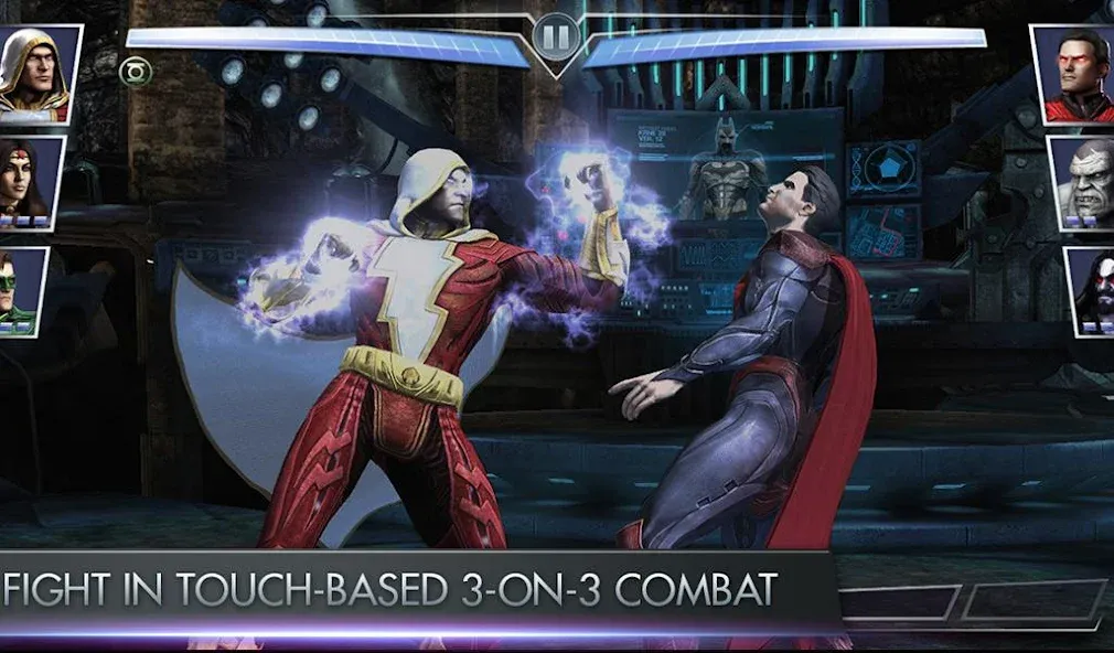 Скачать Injustice: Gods Among Us на Android — Безлимитная энергия и все герои открыты — скриншот 2