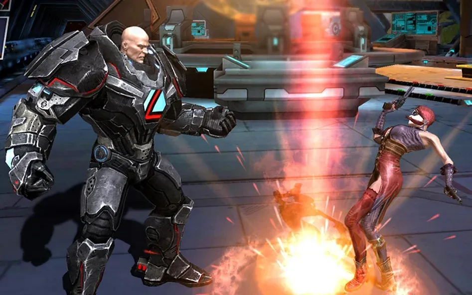 Скачать Injustice: Gods Among Us на Android — Безлимитная энергия и все герои открыты — скриншот 5