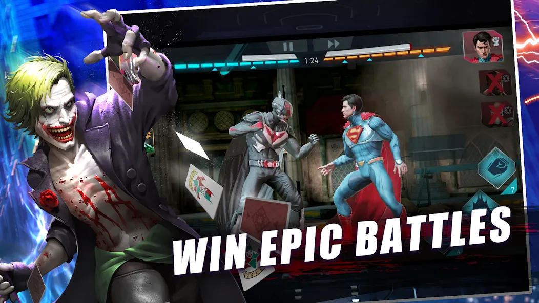 Скачать взломанную Injustice 2 — Безлимитные деньги и алмазы — скриншот 4