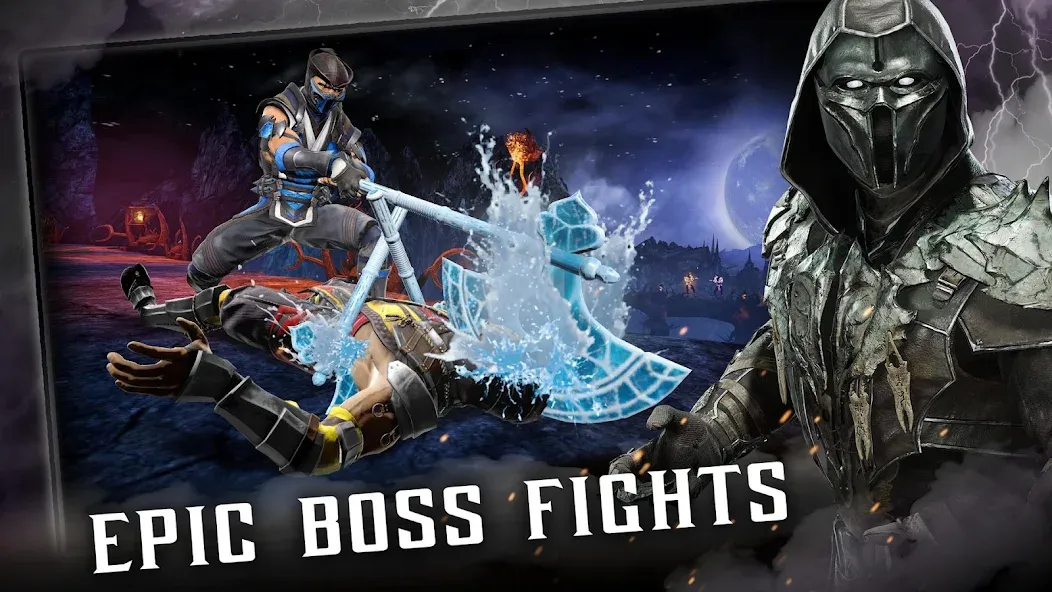 Взломанная Mortal Kombat на Андроид — Безлимитные монеты и усиленные бойцы — скриншот 5