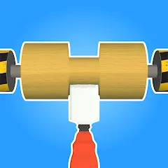 Lathe 3D: Wood Carving Offline — Безлимитные деньги и все инструменты