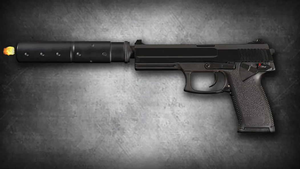 Fire Weapons Simulator MOD APK — Много оружия и безлимитные патроны — скриншот 5