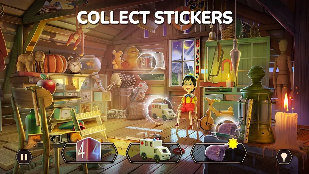Books of Wonder Hidden Objects (Мод Все предметы легко найти) — скриншот 4