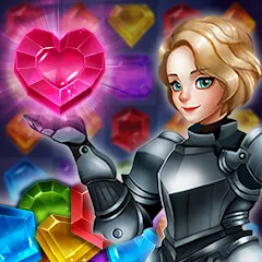 Скачать Jewels of Kingdom Knights на телефон — Безлимитные монеты и жизни