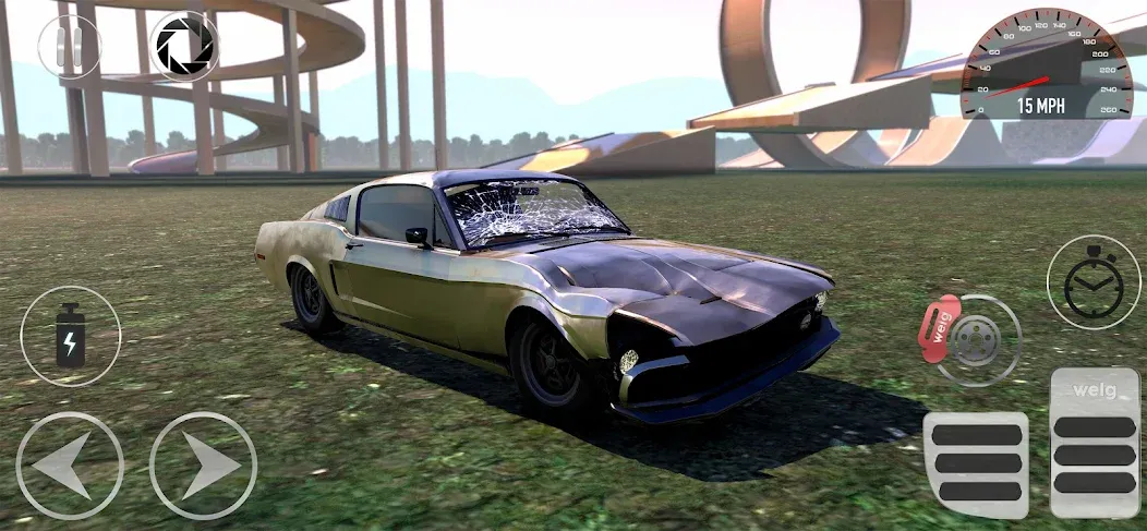 WDAMAGE: Car Crash MOD APK — Безлимитные деньги и разблокированы все машины — скриншот 5