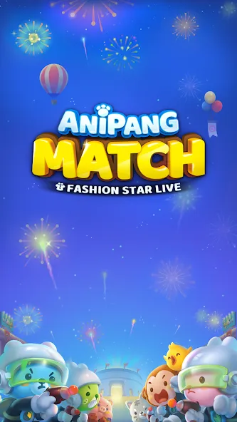 Anipang Match Mod APK Безлимитные жизни и усилители — Скачать на Андроид — скриншот 1