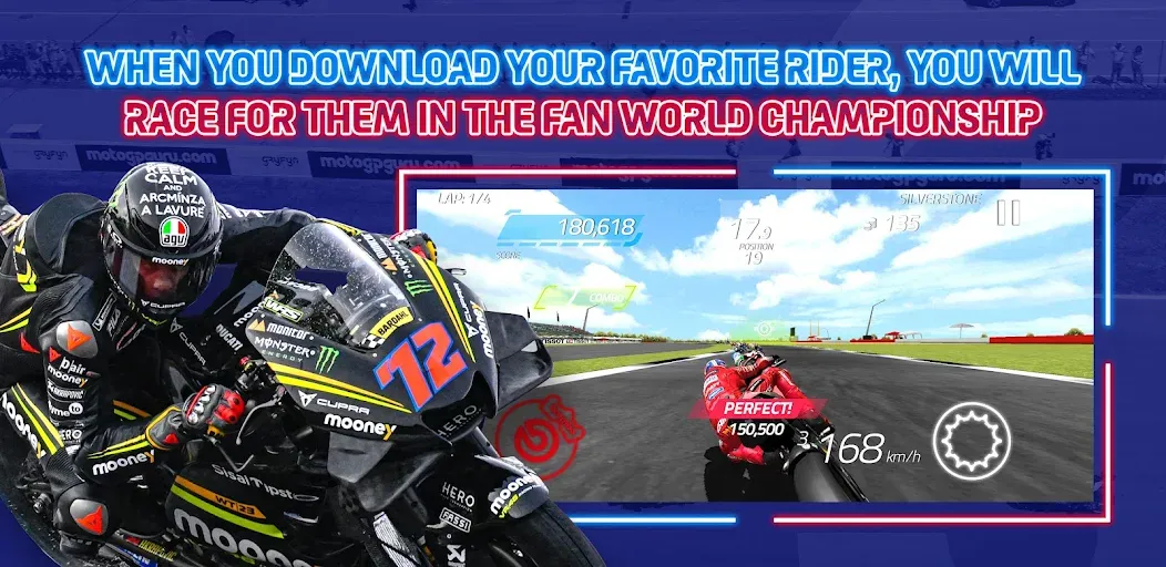 MotoGP Racing '23 MOD — Безлимитные деньги и все мотоциклы на Андроид — скриншот 4 MotoGP Racing '23 MOD — Безлимитные деньги и все мотоциклы на Андроид — скриншот 4