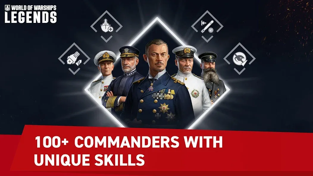 Скачать World of Warships Legends PvP MOD APK — Много золота и свободный доступ — скриншот 2