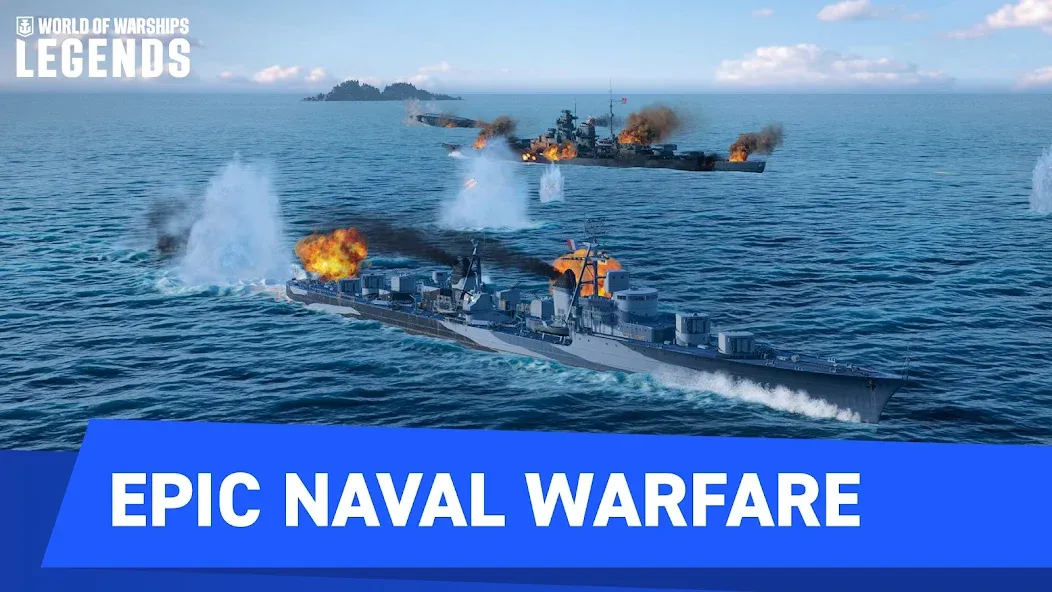 Скачать World of Warships Legends PvP MOD APK — Много золота и свободный доступ — скриншот 4