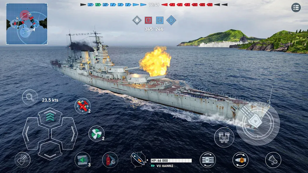 Скачать World of Warships Legends PvP MOD APK — Много золота и свободный доступ — скриншот 5