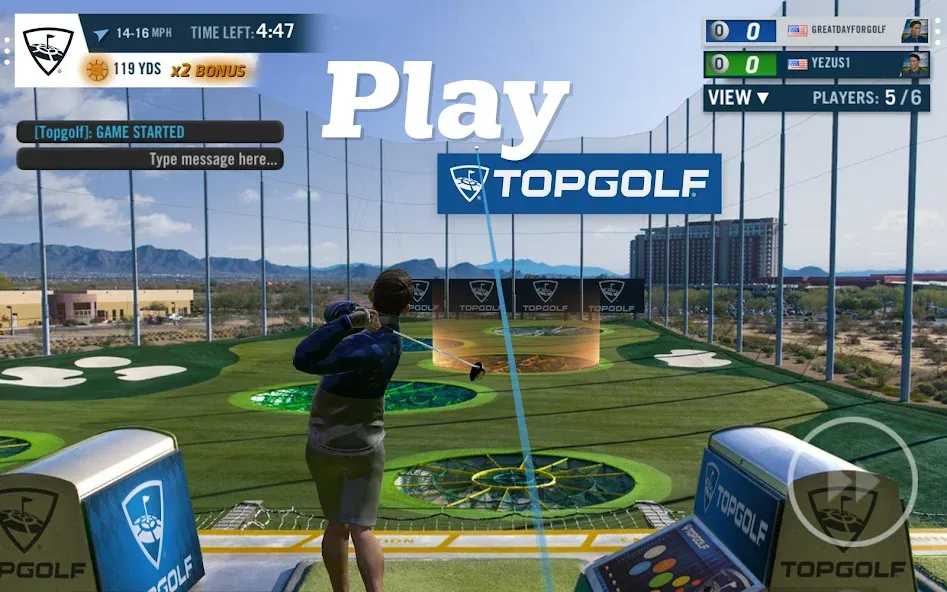 WGT Golf (Мод Безлимитные деньги и премиум) — скриншот 5