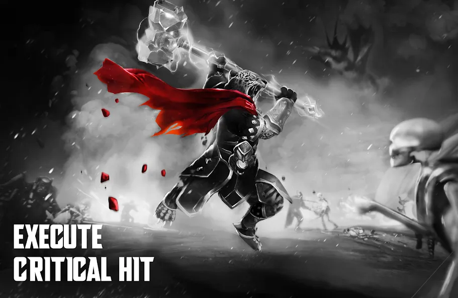 Blitz: Rise of Heroes на Андроид — Мод Безлимитные ресурсы и усиленные герои — скриншот 3