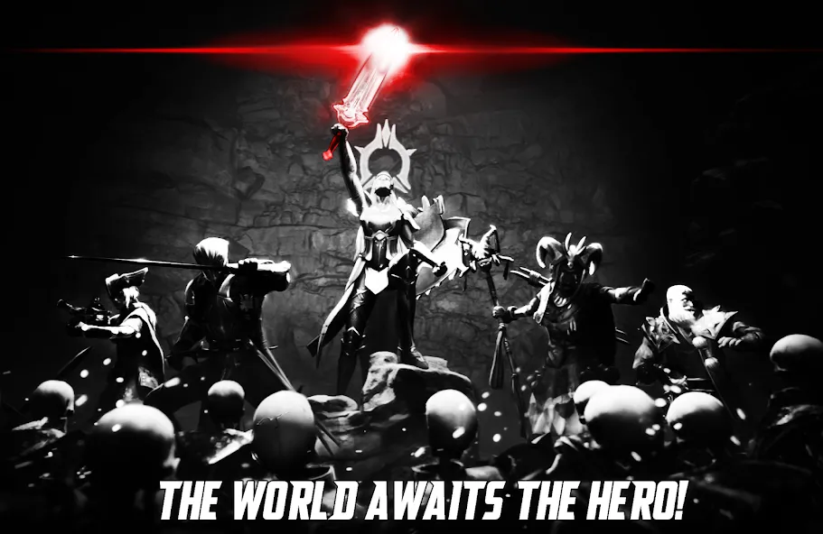Blitz: Rise of Heroes на Андроид — Мод Безлимитные ресурсы и усиленные герои — скриншот 4
