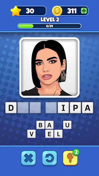 Who is it? Celeb Quiz Trivia Mod APK Открыты все знаменитости и уровни — Скачать на Андроид — скриншот 5 Who is it? Celeb Quiz Trivia Mod APK Открыты все знаменитости и уровни — Скачать на Андроид — скриншот 5
