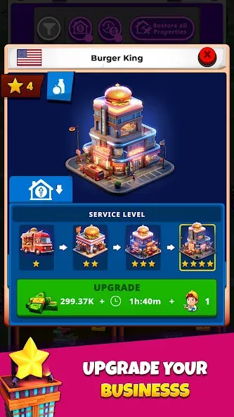 Скачать Geopoly: Tycoon NFT Idle Game — Последняя версия (Безлимитные деньги и nft-ресурсы) — скриншот 2