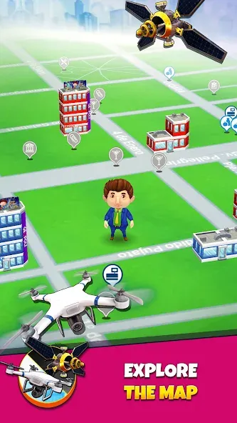 Скачать Geopoly: Tycoon NFT Idle Game — Последняя версия (Безлимитные деньги и nft-ресурсы) — скриншот 3