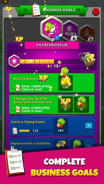 Скачать Geopoly: Tycoon NFT Idle Game — Последняя версия (Безлимитные деньги и nft-ресурсы) — скриншот 5