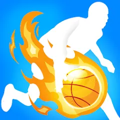 Скачать Dribble Hoops на Андроид — Безлимитные деньги и разблокированы все мячи