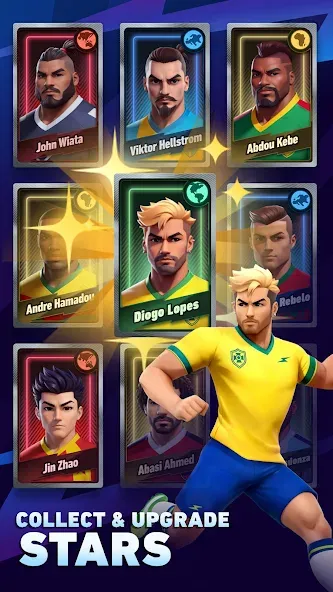 AFK Football: RPG Soccer Games (Мод Безлимитные деньги и энергия) — скриншот 2