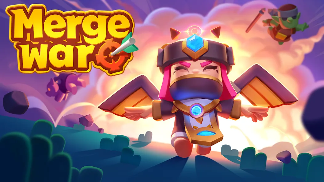 Скачать Merge War: Super Legion Master — Модификация Безлимитные деньги и усиленная армия — скриншот 1