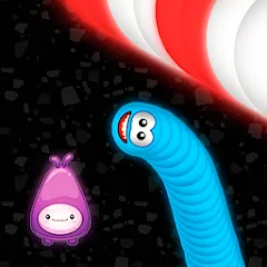 Worms Zone .io - Hungry Snake — Мод: Без рекламы и много монет