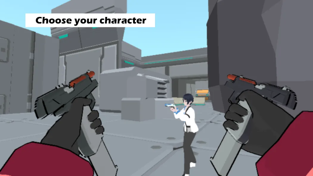 Скачать Rush Legends Parkour PvP FPS на телефон — Безлимитные деньги и оружие — скриншот 1