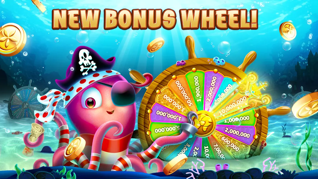 Gold Fish Casino Slot Games (Мод Безлимитные монеты и бонусы) — скриншот 5