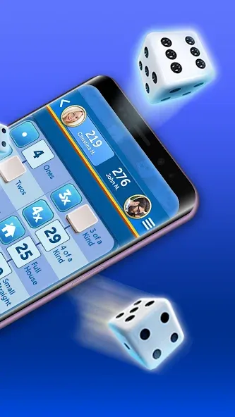 Dice With Buddies™ Social Game — Мод: Безлимитные монеты и бонусы — скриншот 2