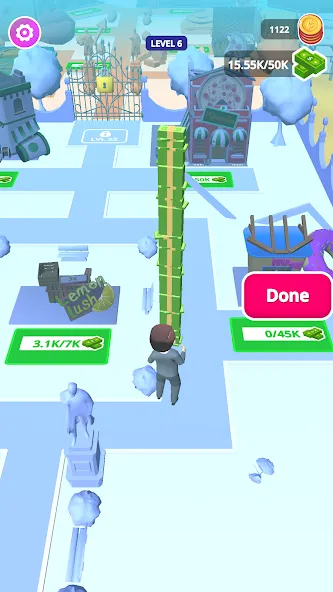 Скачать взломанную Money Rush — Безлимитные деньги и бонусы — скриншот 3