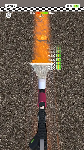 Скачать Pressure Washing Run с модом — Безлимитные деньги и все уровни — скриншот 3