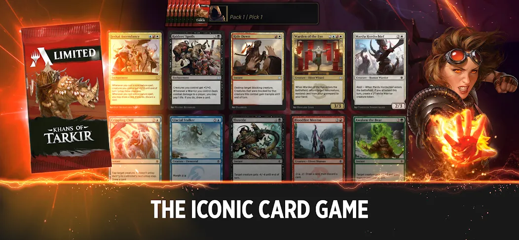 Скачать Magic: The Gathering Arena MOD APK — Безлимитные ресурсы и все карты — скриншот 1