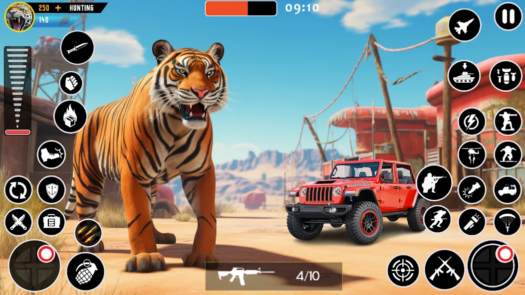 Скачать взлом Wild Animal Deer Hunting Games на Андроид — Безлимитные патроны и открытые локации — скриншот 2