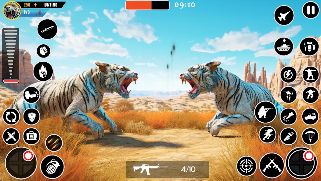 Скачать взлом Wild Animal Deer Hunting Games на Андроид — Безлимитные патроны и открытые локации — скриншот 3