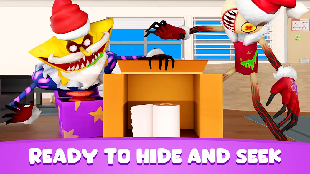 Скачать Hide and Go Seek: Monster Hunt с модом — Безлимитные монеты и открыты все уровни — скриншот 1