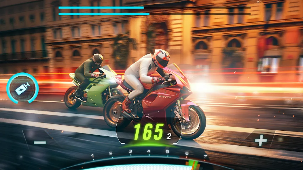 Motor Bike: Xtreme Races на Андроид — Безлимитные деньги и топливо — скриншот 2