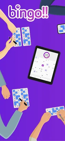 bingo!! Mod APK Безлимитные билеты и быстрые выигрыши — Скачать на Андроид — скриншот 1