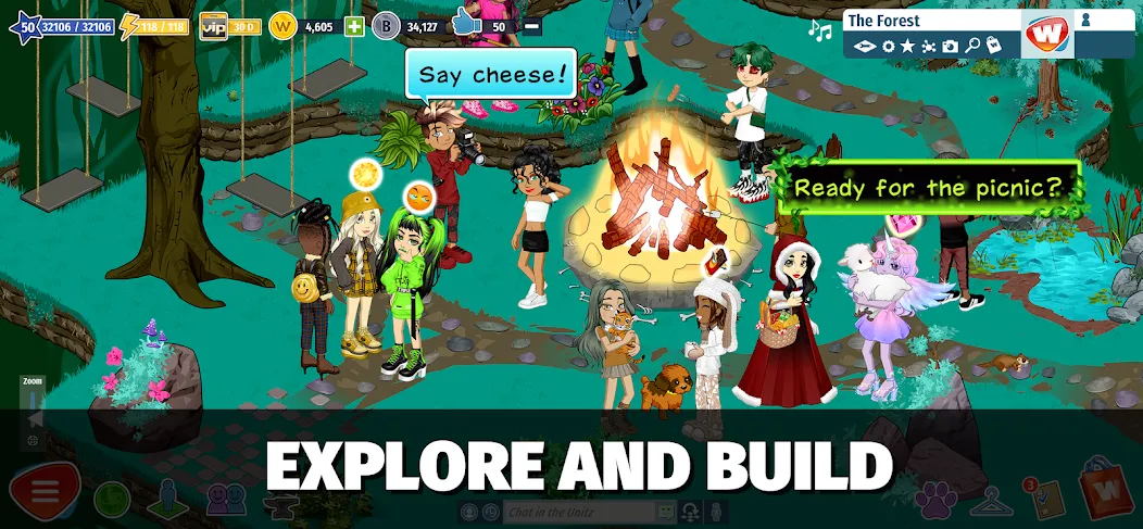 Woozworld - Virtual World Mod APK Виртуальный мир без ограничений — Скачать на Андроид — скриншот 4 Woozworld - Virtual World Mod APK Виртуальный мир без ограничений — Скачать на Андроид — скриншот 4