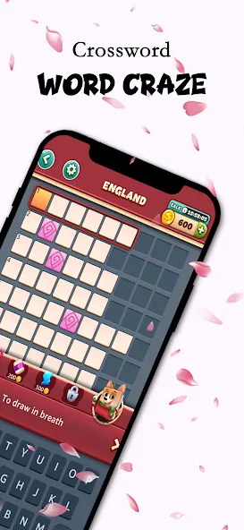 Word Craze - Trivia Crossword Mod APK Безлимитные подсказки и открыты уровни — Скачать на Андроид — скриншот 1