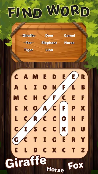 Word Search Supreme Puzzle на Андроид — Мод Безлимитные подсказки и открыты уровни — скриншот 5