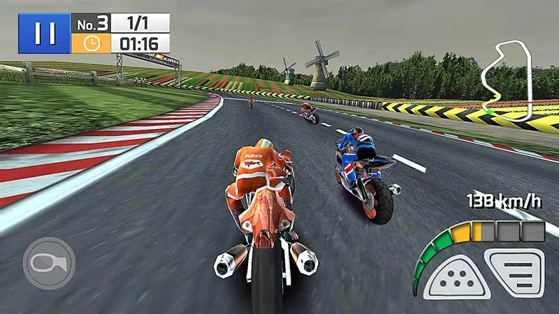 Скачать взломанную Real Bike Racing — Безлимитные деньги и открыты все трассы — скриншот 1